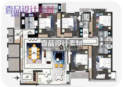 HYL设计公社高端彩平速成教程