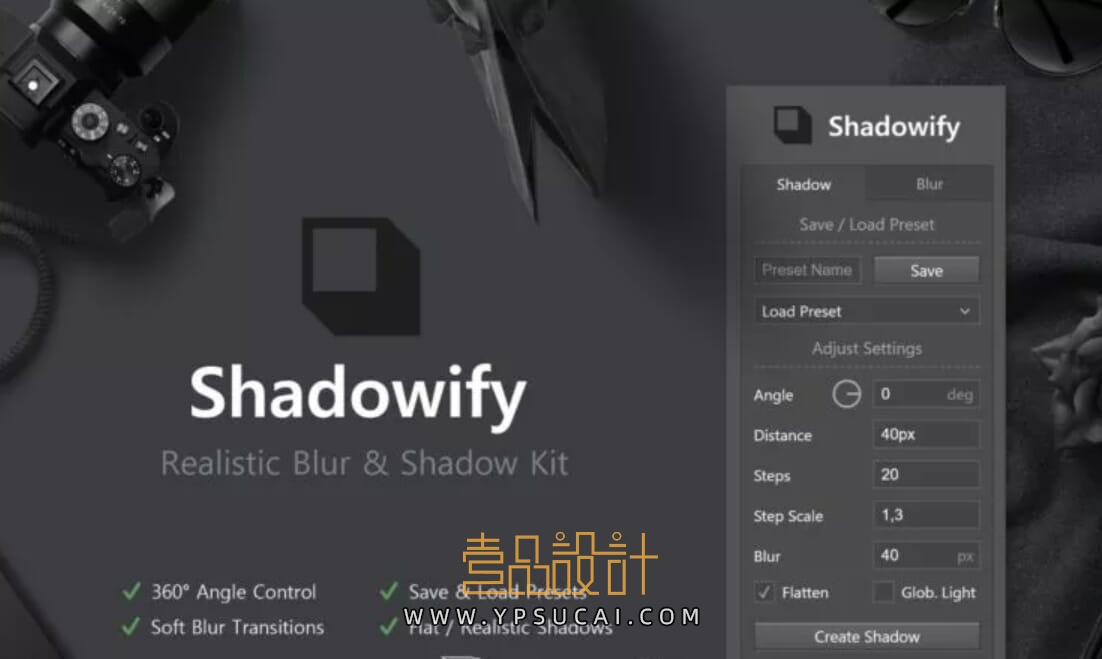 Photoshop插件 - 壹品设计素材网