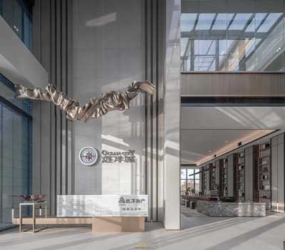 简约风格售楼处设计案例109套