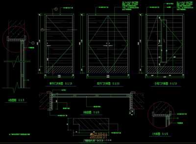 380套各类门的施工节点集合