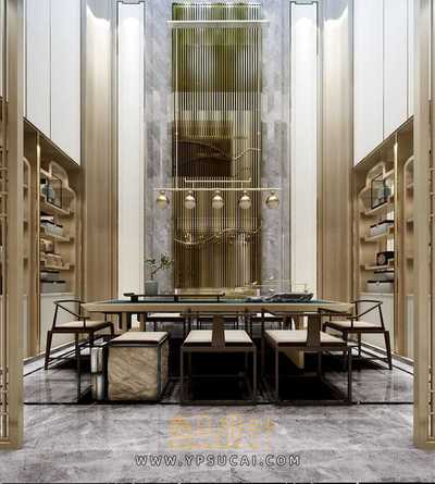 餐厅厨房3Dmax模型场景+无水印效果图 Vray渲染器