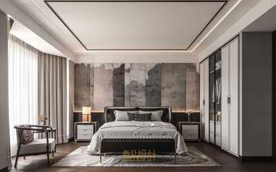 中式卧室3Dmax场景模型+无水印效果图 CR渲染器