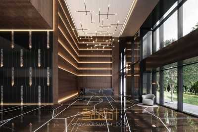 商业空间3Dmax场景模型合集+无水印效果图 CR渲染器