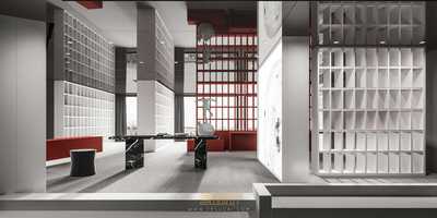 工装3Dmax场景模型合集+无水印效果图 CR渲染器