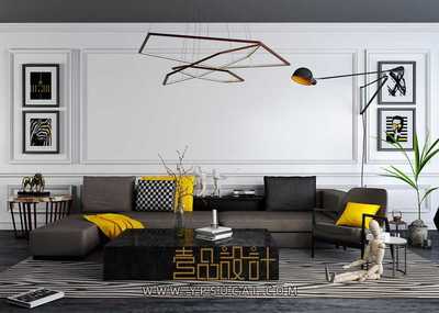 软装方案软装搭配3dmax单体模型