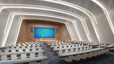 会议室、报告厅3Dmax场景模型30套+无水印效果图 VR渲染器