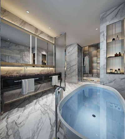 洗手间卫生间 3Dmax场景模型90套+无水印效果图 VR渲染器