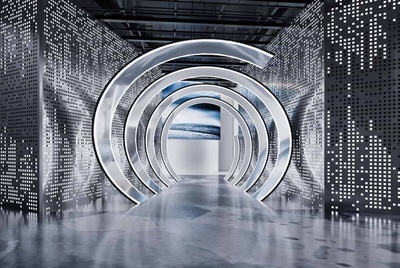 走廊电梯 3Dmax场景模型5套+无水印效果图 Corona渲染器