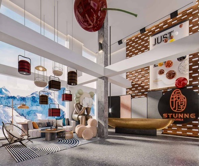 大厅前台 3Dmax场景模型19套+无水印效果图 Corona渲染器