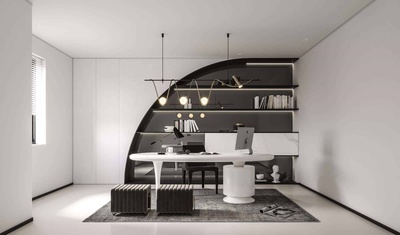 书房/茶室 3Dmax场景模型36套+无水印效果图 Corona渲染器