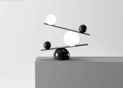 台灯 软装家具白底图