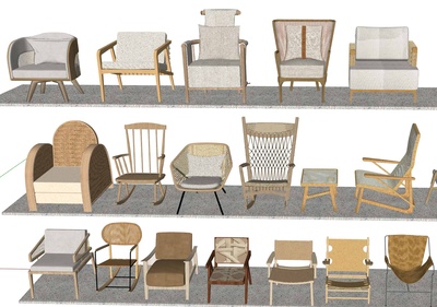 民宿度假休闲椅97个