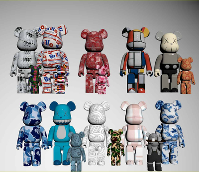 现代公仔装饰摆件3Dmax模型22套