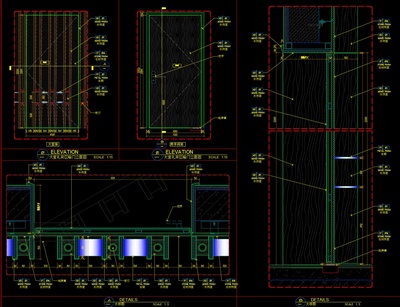 380套各类门施工节点合集隐形、推拉、旋转门等