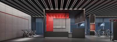 健身房设计CAD施工图