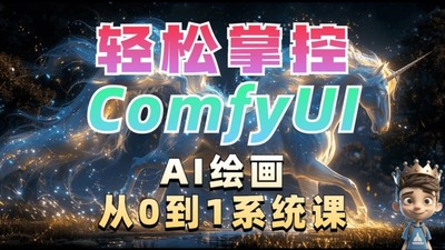 AI辅助设计 Comfy UI 从0到1系统课程