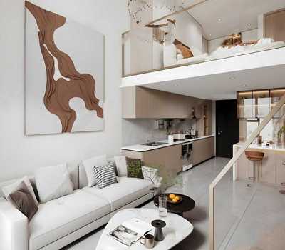 LOFT公寓单身公寓SU模型合集