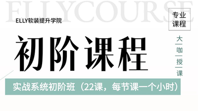 Elly 软装提升学院 初阶课程 实战系统初阶班